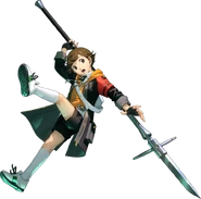 Ken Amada (Persona 3).png (286 KB) Ken Amada (Persona 3) uses a spear as his primary weapon.