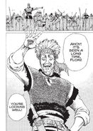 Thorkell the Tall (Vinland Saga) lives up to his nickname quite well.