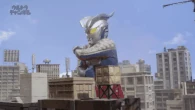Ultraman Zero (Ultraman series) firing Wide Zero Shot.