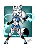 Artica (Extinctioners) is an arctic vixen with the ability to control ice.