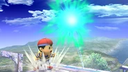 Ness (Super Smash Bros.) using PK Flash