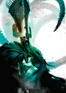 Nagash (Warhammer) is capable of using Spells that would life wipe the entire planet of the Warhammer world.