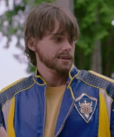 Ben (Descendants 3) due to being cursed by Audrey is part beast after being splashed with the water of the enchanted lake.