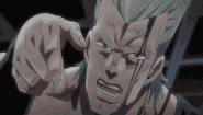 Jean Pierre Polnareff (JoJo's Bizarre Adventure Part III: Stardust Crusaders) sought revenge against the man who murdered his little sister, even went as far as swearing loyalty to Dio.
