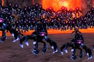 Mephiles' summoned minions, the Shadows (Sonic the Hedgehog)