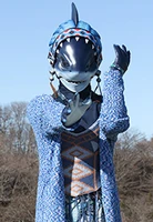 Still blue01z.jpg (33 KB) Sela (Doubutsu Sentai Zyuohger) in her Zyuman form...