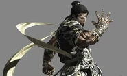 Yasha (Asura's Wrath) has the Mantra of Melancholy.