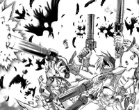 Zero (Kurohime) is known for quick drawing four guns at lightning-fast speeds.