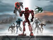 The Toa (Bionicle) are heroes chosen to protect the universe from evil.