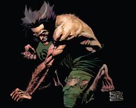 James "Logan" Howlett/Wolverine (Marvel Comics) is a master and sometimes a victim of his own bestial or berserker instinct.