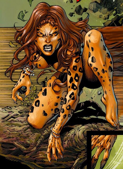 Cheetah DC Comics feral