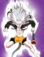 Dark (Hardcore Leveling Warrior) is capable of using demonic spells after entering Great Demon x Warlock Mode...