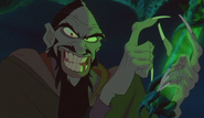 Rasputin (Don Bluth’s Anastasia) sold his soul to the otherworldly forces of darkness in exchange for an unholy amulet, which in the process he became a lich. This is a type of undead creature with magical powers.