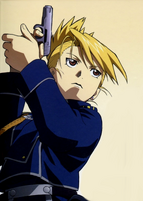 Riza Hawkeye (Fullmetal Alchemist) is a sharpshooter and firearms specialist.