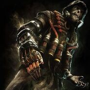Due to his prolonged exposure to it, Scarecrow (Batman: Arkham Knight) has built up a partial immunity to his own fear toxin.