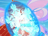 Bloom (Winx Club) using Ice Wall.