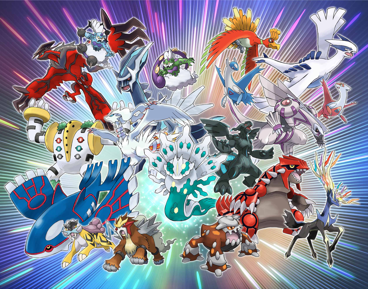 This Epic Picture of All of Gen 1-5 Legendaries, Wiki