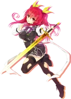 Rakudai anime teaser.png (935 KB) Devices such as Stella's Laevateinn (Rakudai Kishi no Cavalry) are the manifestation of a Blazer's soul.