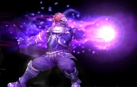 Ganondorf (The Legend of Zelda) imbuing his fist in a mystical fire...