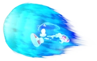 ...accelerate to high speeds instantly using the Sonic Boost...