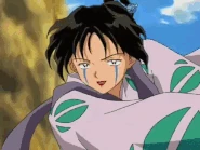 Jakotsu (InuYasha) wielding the Jakotsutō, a sword with multiple blades linked together for great lengths of slashing.