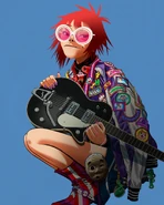 Noodle Phase 7Gorillaz.jpg (522 KB) After regaining her lost memories, Noodle (Gorillaz) could speak fluent English and every other known language in the world.