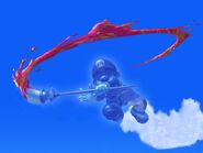 The Magic Paintbrush (Super Mario Sunshine) is able to grant the wearer various abilities, such as shapeshifting, portal creation, monster creation, etc.