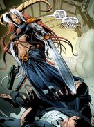 Cybernary (Image/DC Comics) possesses the mental engrams and persona of Yumiko, who among other things, is a natural born leader groomed under her father and his servile court to take the seat of Gamorran power one day.