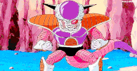 Frieza (Dragon Ball series) unleashing his chi in his First form...