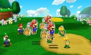 Copy Mario.jpg (41 KB) Paper Mario (Mario & Luigi: Paper Jam) can create multiple copies of himself with the Copy Block.