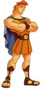 Hercules (Hercules), demigod son of Zeus and Hera, his human state a result of a potion brewed by Hades.