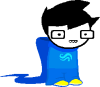 John Godtier - Hood down.png (2 KB) After touching The Treasure, John Egbert (Homestuck) became unstuck from existence, not being fully part of reality or bound by the rules that govern it.