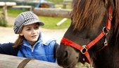 Katrin, a german girl, communicates with animals.