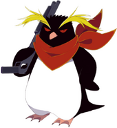 Rock (Ice Scream) His rockhopper penguin form...