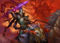 Vajra (Hindu Mythology) is a lightning thunderbolt weapon wielded by Indra, said to be one of the most powerful weapons in the universe.