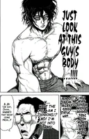 Tokita Ohma's Body (Kengan Ashura).png (730 KB) Tokita Ohma (Kengan Ashura) due to living out in the lawless "Inside" and being intensely trained to learn the mysterious marital art, Niko Style possesses a highly conditioned Human body.
