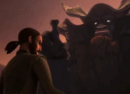 Bendu teaches Kanan how to use Force-Sight.gif (9.97 MB) Kanan Jarrus (Star Wars) after being rendered physically blind was taught by Bendu how to use Force Sight...