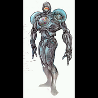 The Humetroid (Metroid 1.5) is half-human, half-Metroid.