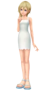 Naminé (Kingdom Hearts) is a unique Nobody, created from Kairi's heart and Sora's body as a result of Sora having Kairi's heart inside his body when he became a Heartless.