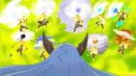 Naruto Multi-RasenShuriken.gif (1.11 MB) ...and later modifies his Rasenshuriken with the chakra of the nine Tailed Beasts...