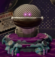 The Ravenous Octomaw (Splatoon) possesses a bite attack that can "splat" Agent 3 in one hit.