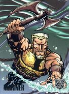 Arthur McKenzie/Mariner (Amalgam Comics) is a combination of Aquaman in DC comics and Sub-Mariner in Marvel comics.