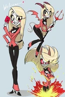 Charlie Morningstar (Hazbin Hotel) is one of the few friendly demons of hell.