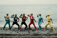 The Ninja Storm Rangers (Power Rangers Ninja Storm).