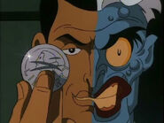 Two-Face (DC Comics) mostly relies on his coin to make his decisions.