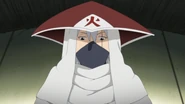 Kakashi Hatake (Naruto/Boruto), the former 6th Hokage of Konohagakure.