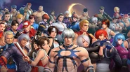 King of Fighters.jpg (208 KB) The fighters and teams of the King of Fighters (SNK) tournament of masters of various fighting styles including Kickboxing Capoeira, Karate, Aikido, Judo, Muay Thai and Taekondo...