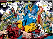 The Reavers (Marvel Comics) are a private military organization created and funded by the Hellfire Club. The members have been cybernetically enhanced into cyborg enforcers.