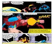 Wolverine's Duarbility.jpg (909 KB) ...shrugging off a punch from James Proudstar/Warpath, a Class 90 strength mutant...