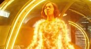 Jennifer Pierce (Black Lightning) can turn her body into pure energy to the point where bullets can pass right through her and not even feel them & she can enter into technology.